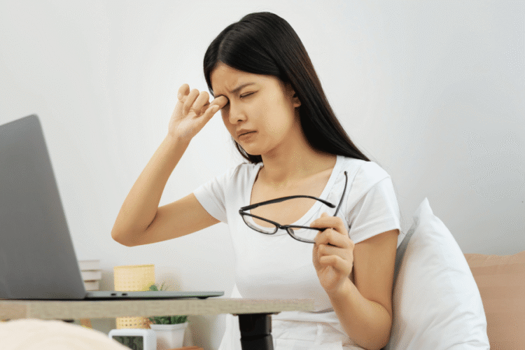 Problemas oculares em jovens