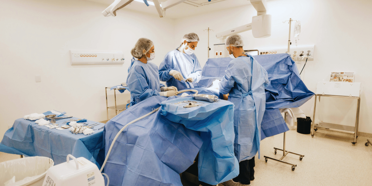 como é uma sala de cirurgia